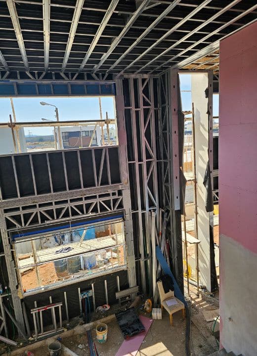 פרויקט בניית בית בעיר רחובות עם חימום תת רצפתי