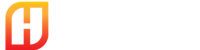 לוגו צבעוני טקסט לבן